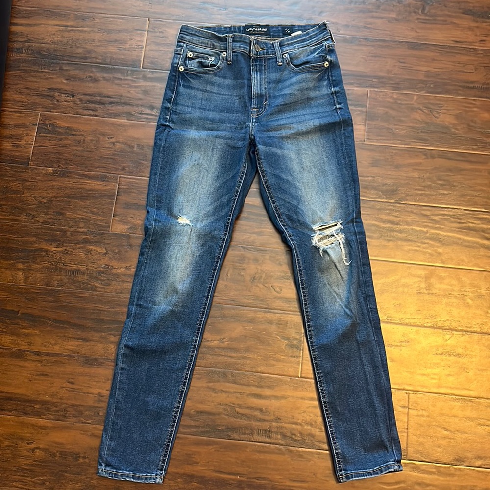 Lucky brand size 4 skinny jeans